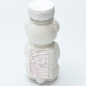 Suga Bare Confetti Cake scent Lotion in honey bear bottle - back