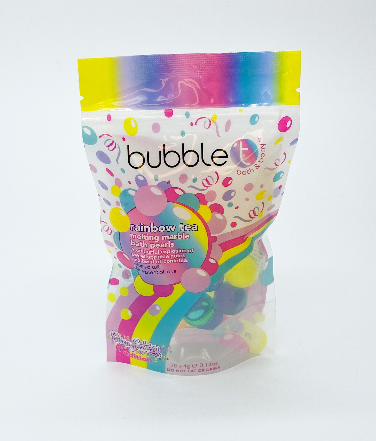 Rainbow Bath Pearls Oil by Bubble T