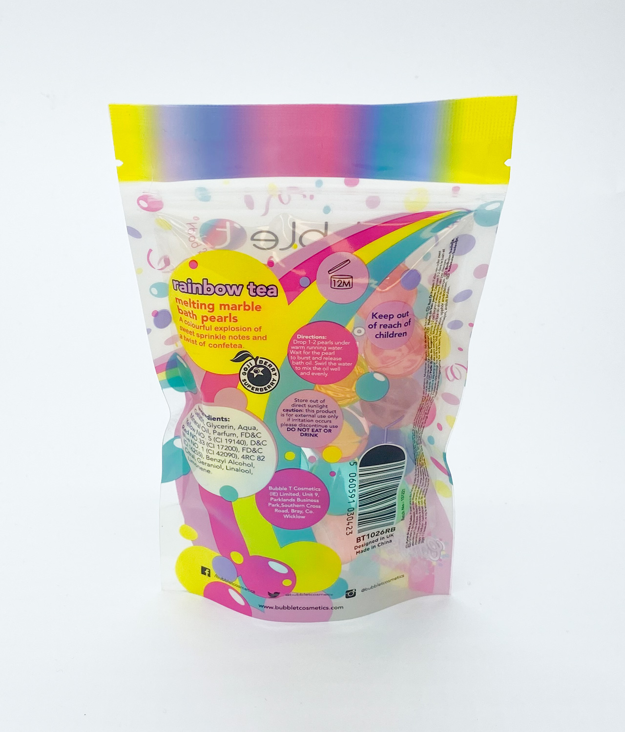 Rainbow Tea Melting Marble Pearls - Image 2