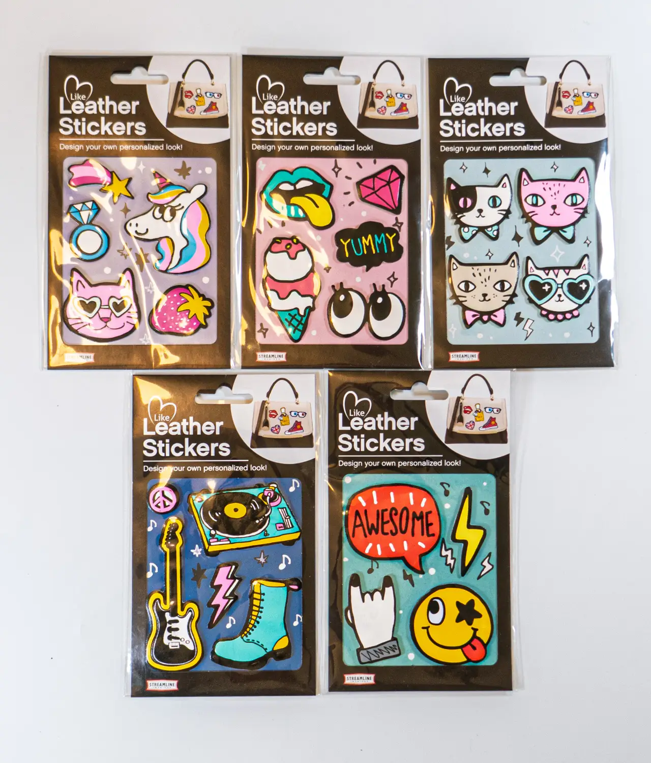 Emoji Stickers - Like Leather Badge Stickers - Image 2