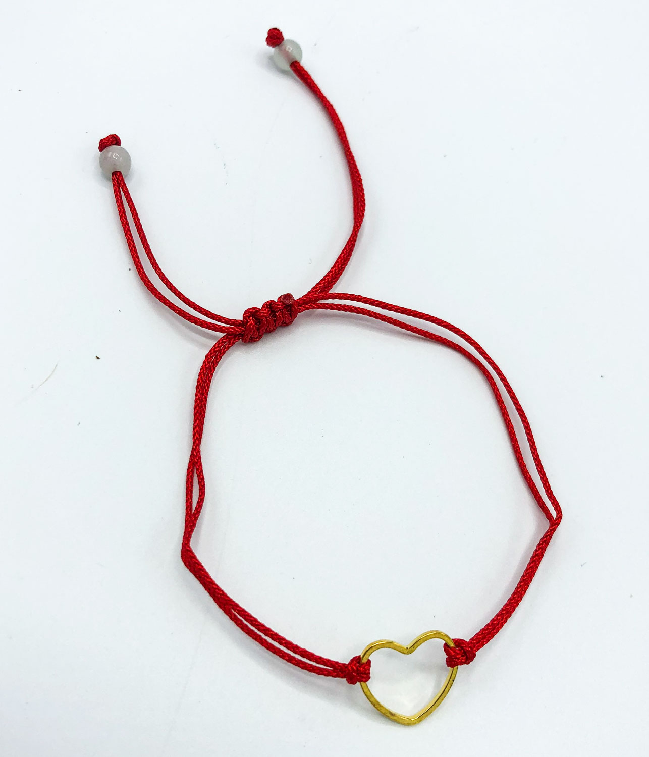 Love adjustable heart bracelet for teen girls