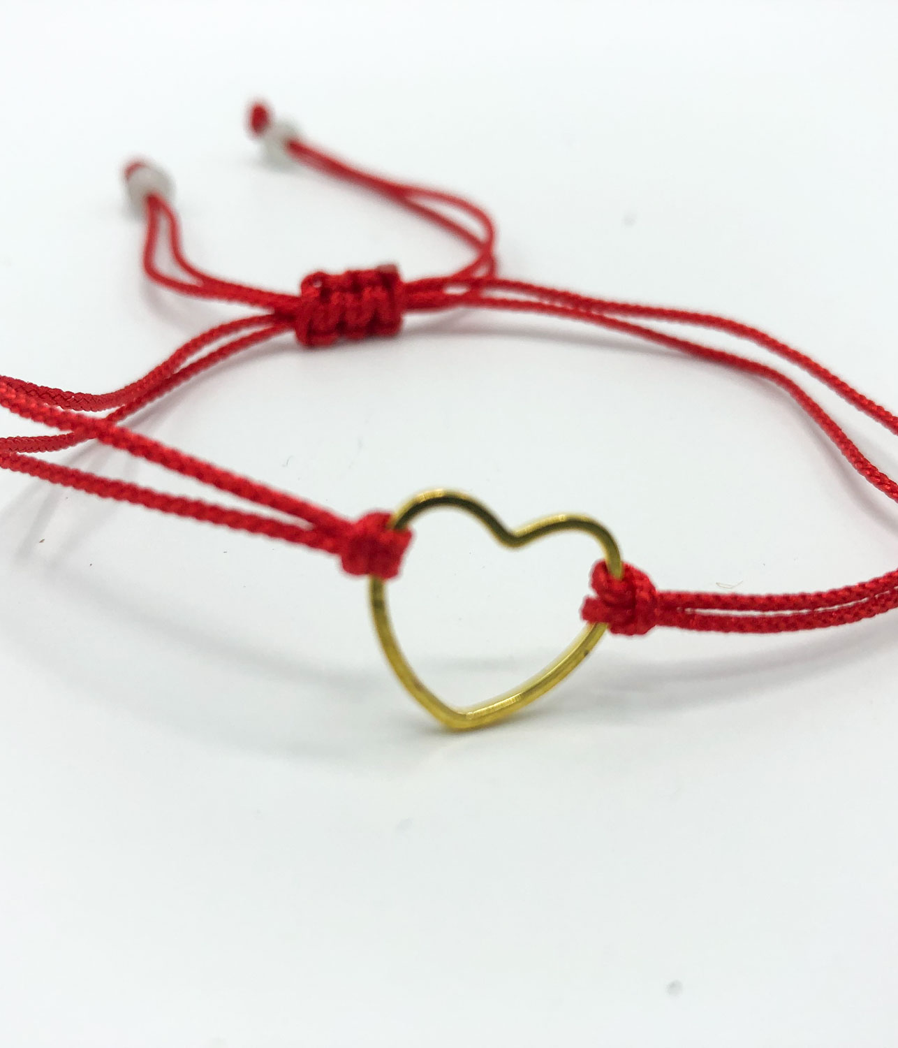 Love adjustable heart bracelet for valentines gift