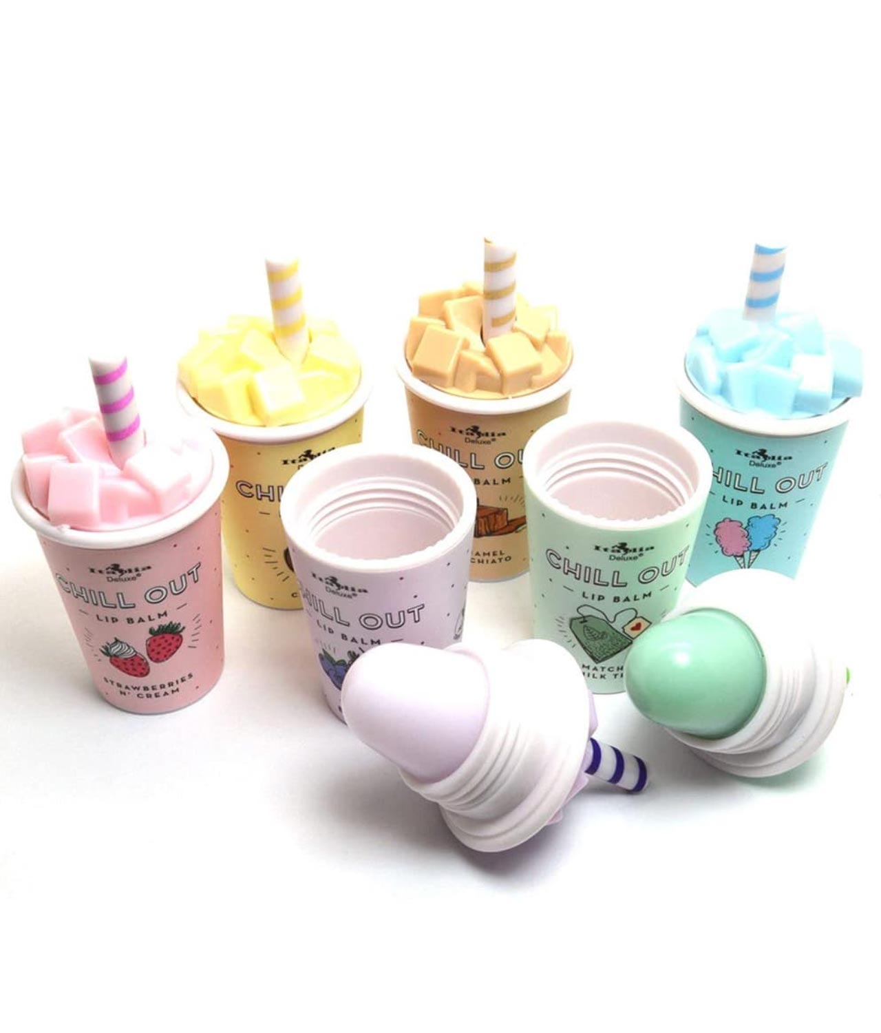 “Chill Out” Lip Balm by Italia Deluxe opened