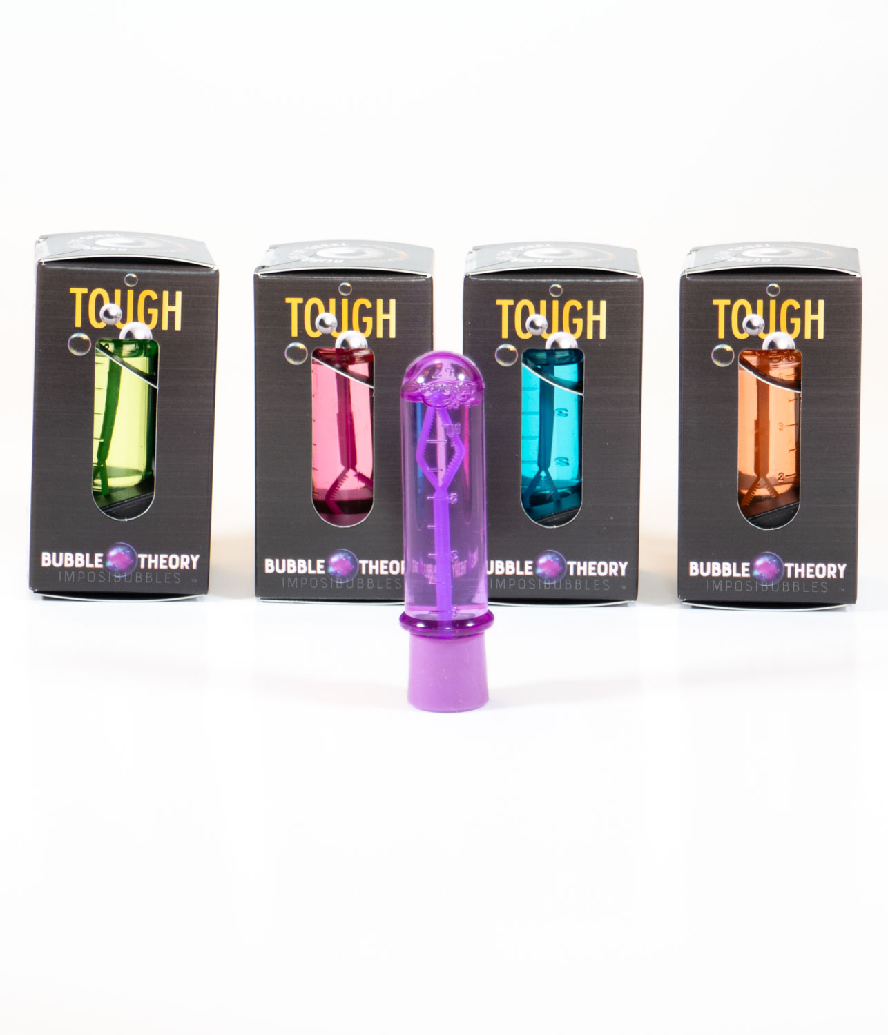 Bubbles of Steel - fun bubble blowing toy by Bubble Theory