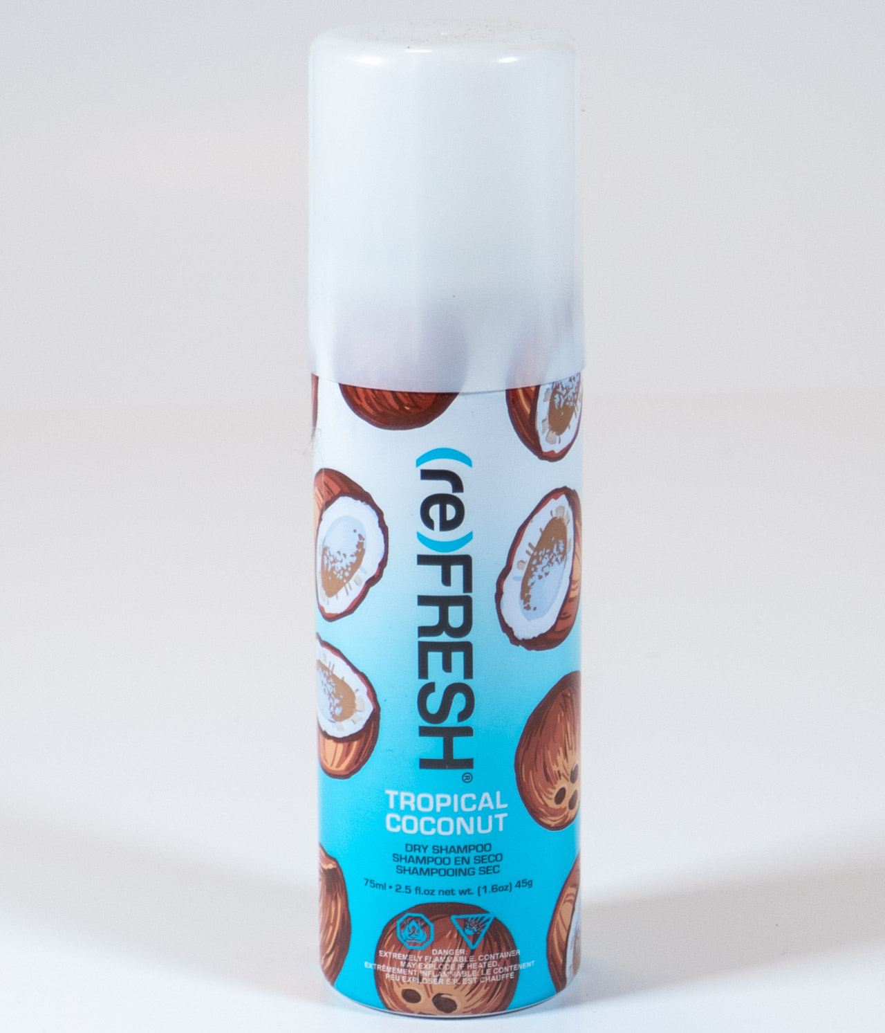 Dry shampoo for teen girls - tropical coconut
