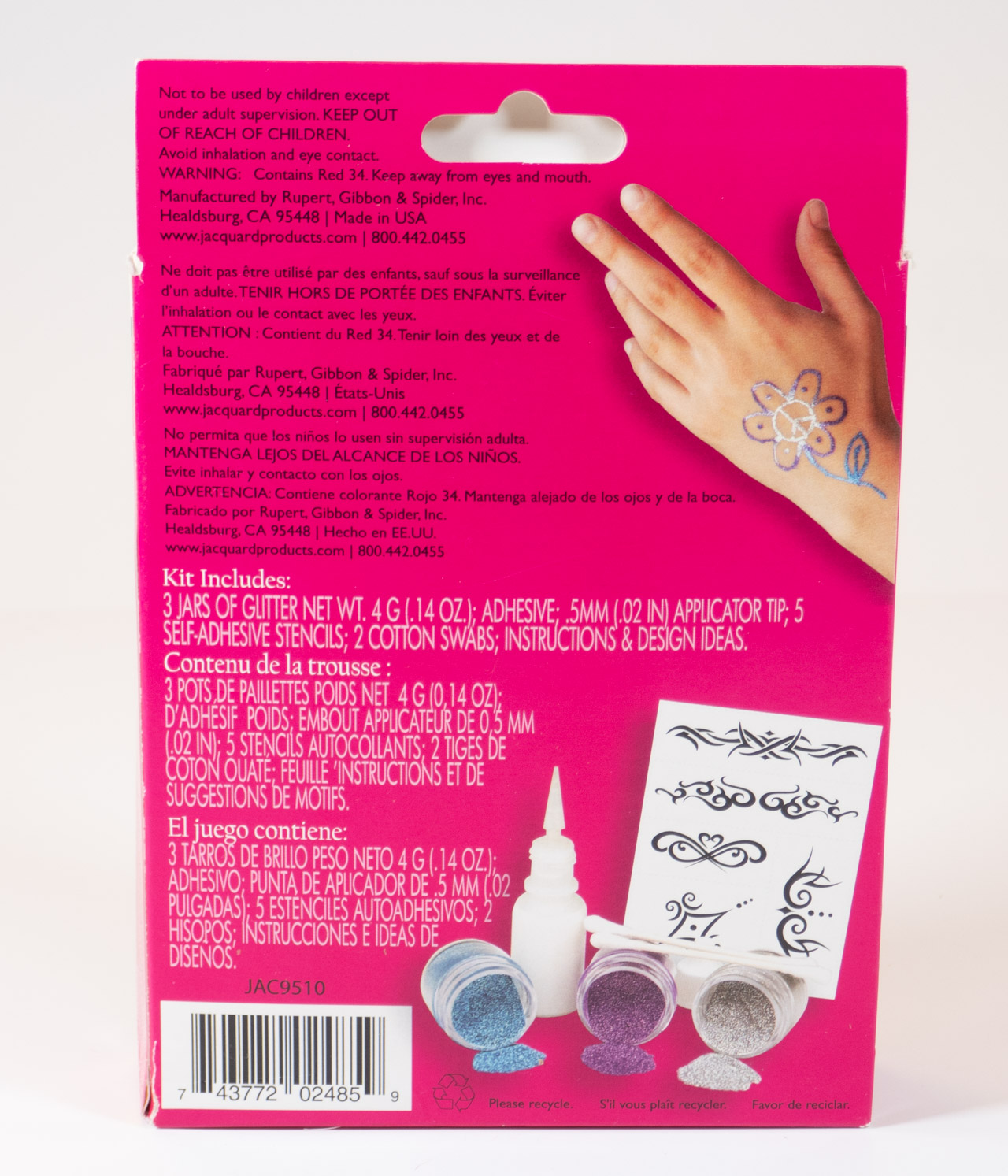 Glitter Body Art Kit - Image 2