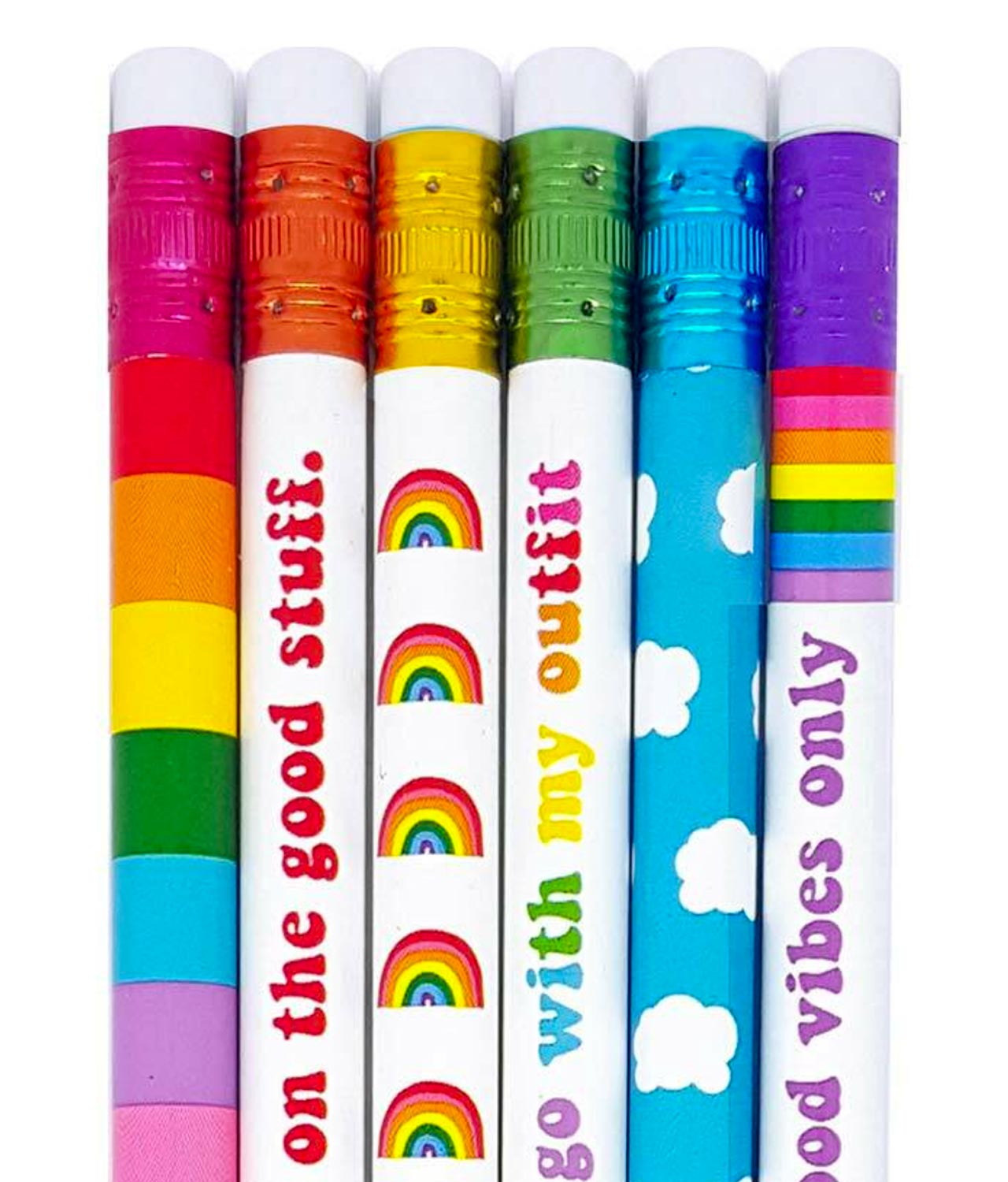 Good vibes only! Pencil set - great gift for kids