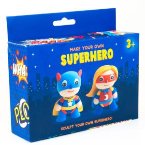 Make Your Own Superhero dough sculpting craft kit