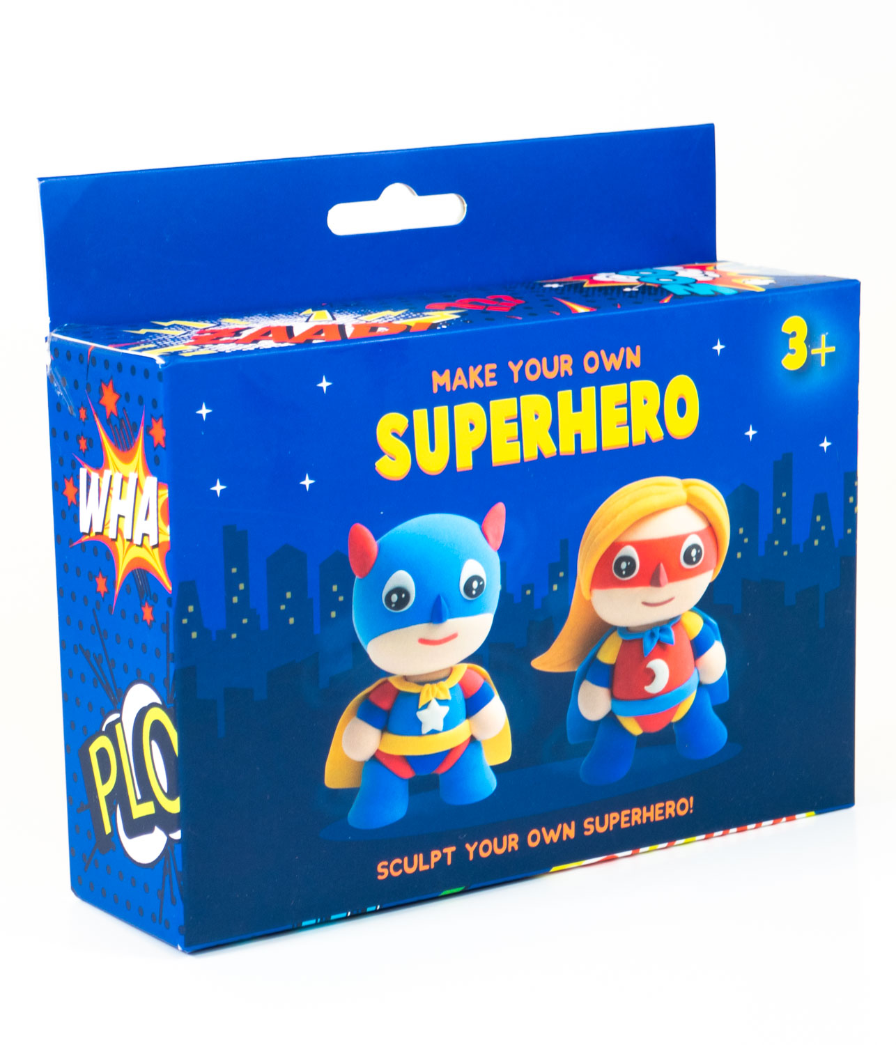 Make Your Own Superhero dough sculpting craft kit