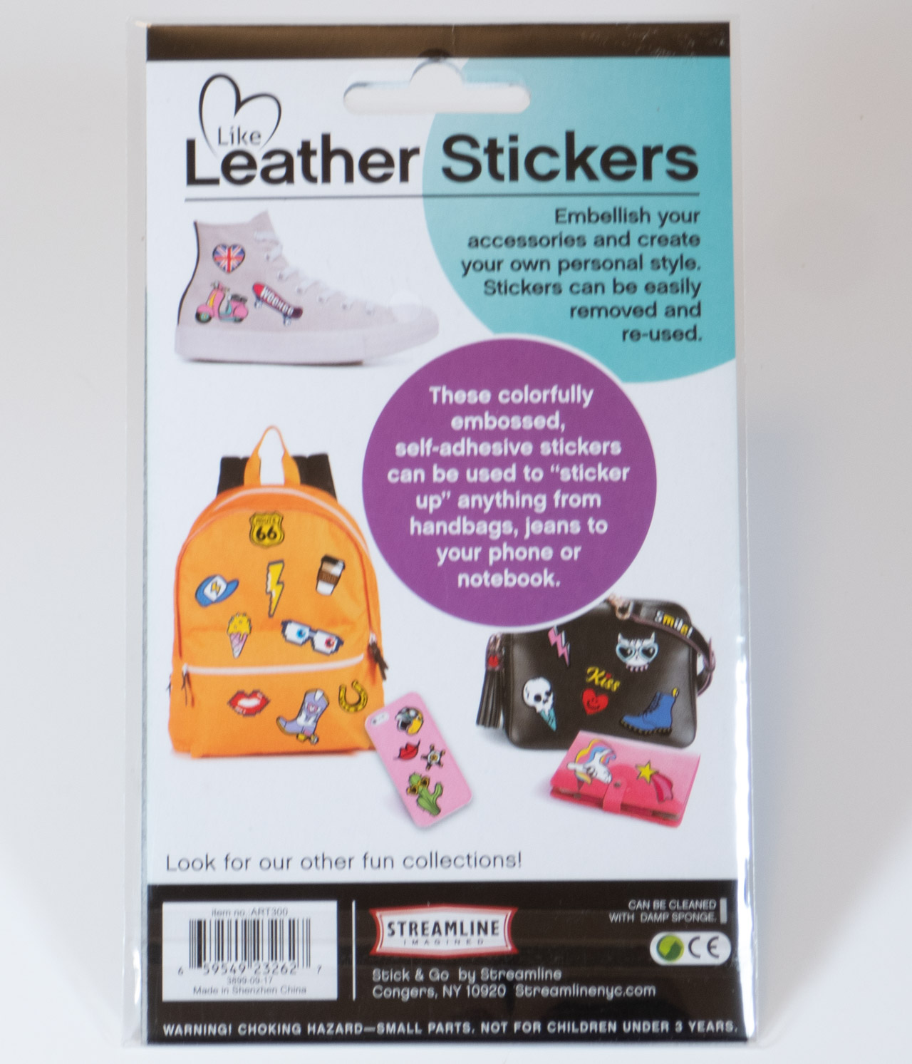 Like leather stickers - tween gifts
