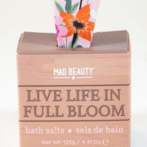 Mad Beauty Bath Salts - Live Life in Full Bloom - perfect gift for tween girls