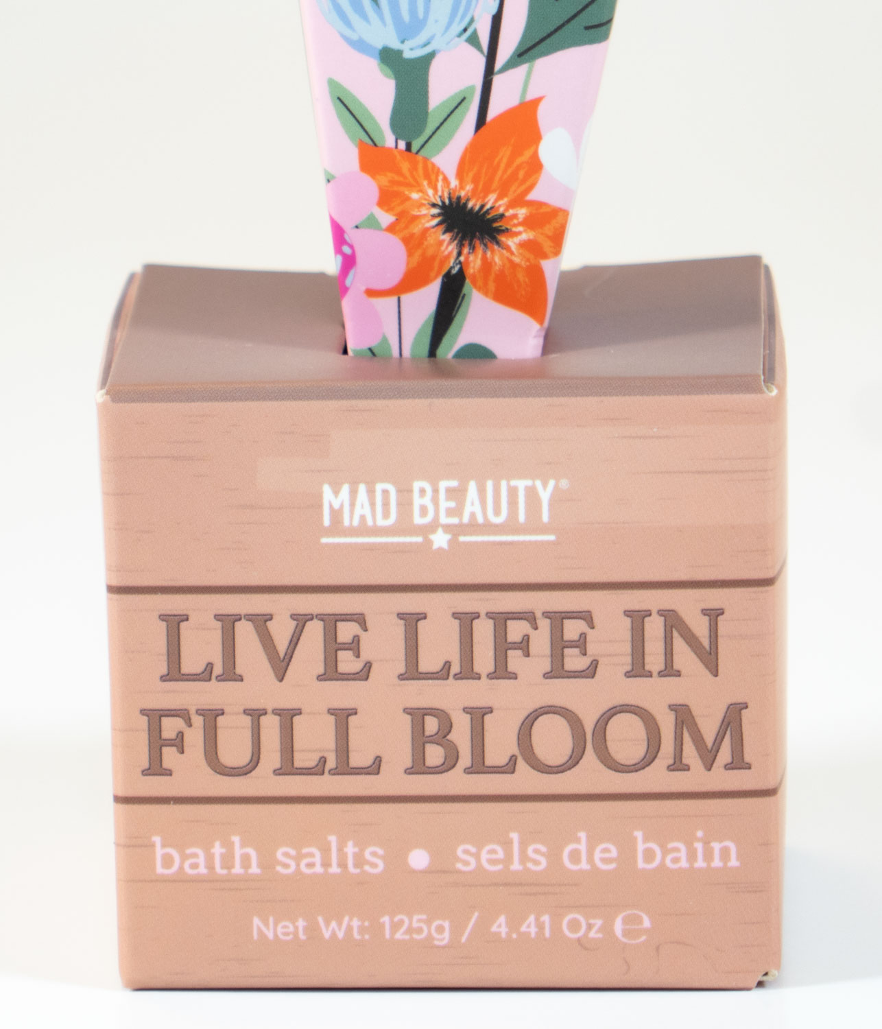 Mad Beauty Bath Salts - Live Life in Full Bloom - perfect gift for tween girls