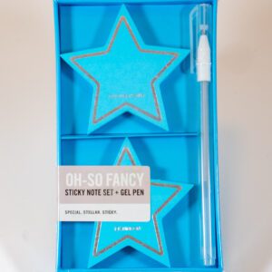 star sticker set with pen