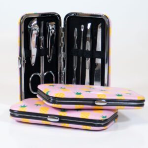 pinapple compact manicure set gift for tween girls