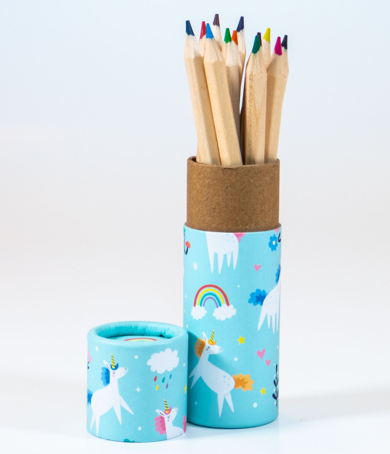 unicorn colored pencil gift kids