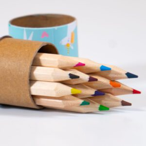 unicorn colored pencil gift kids