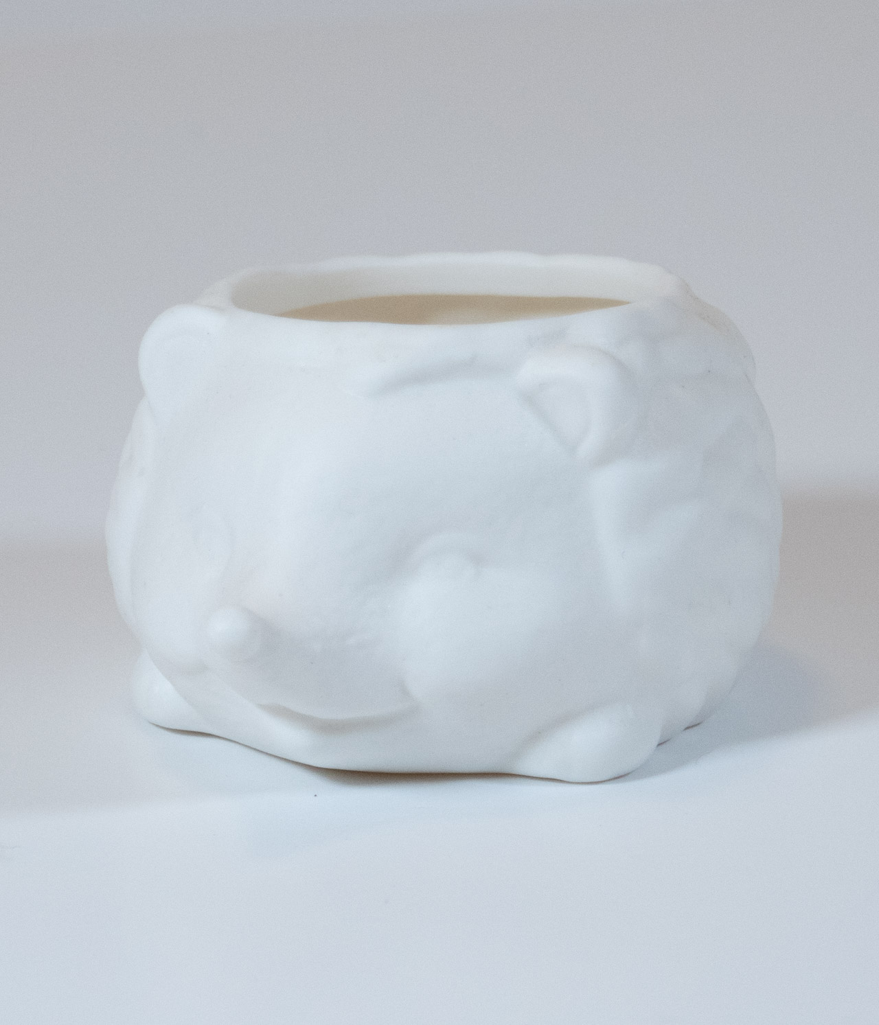 Mini Hedgehog Ceramic Planter – Cute Pot for Succulents or Air Plants - Image 2