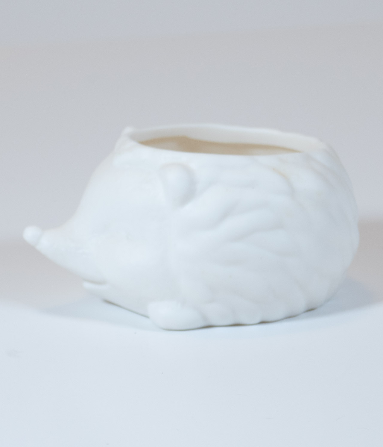 Mini Hedgehog Ceramic Planter – Cute Pot for Succulents or Air Plants - Image 3