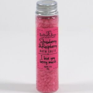 Strawberry Raspberry bath salts by Bella & Bear