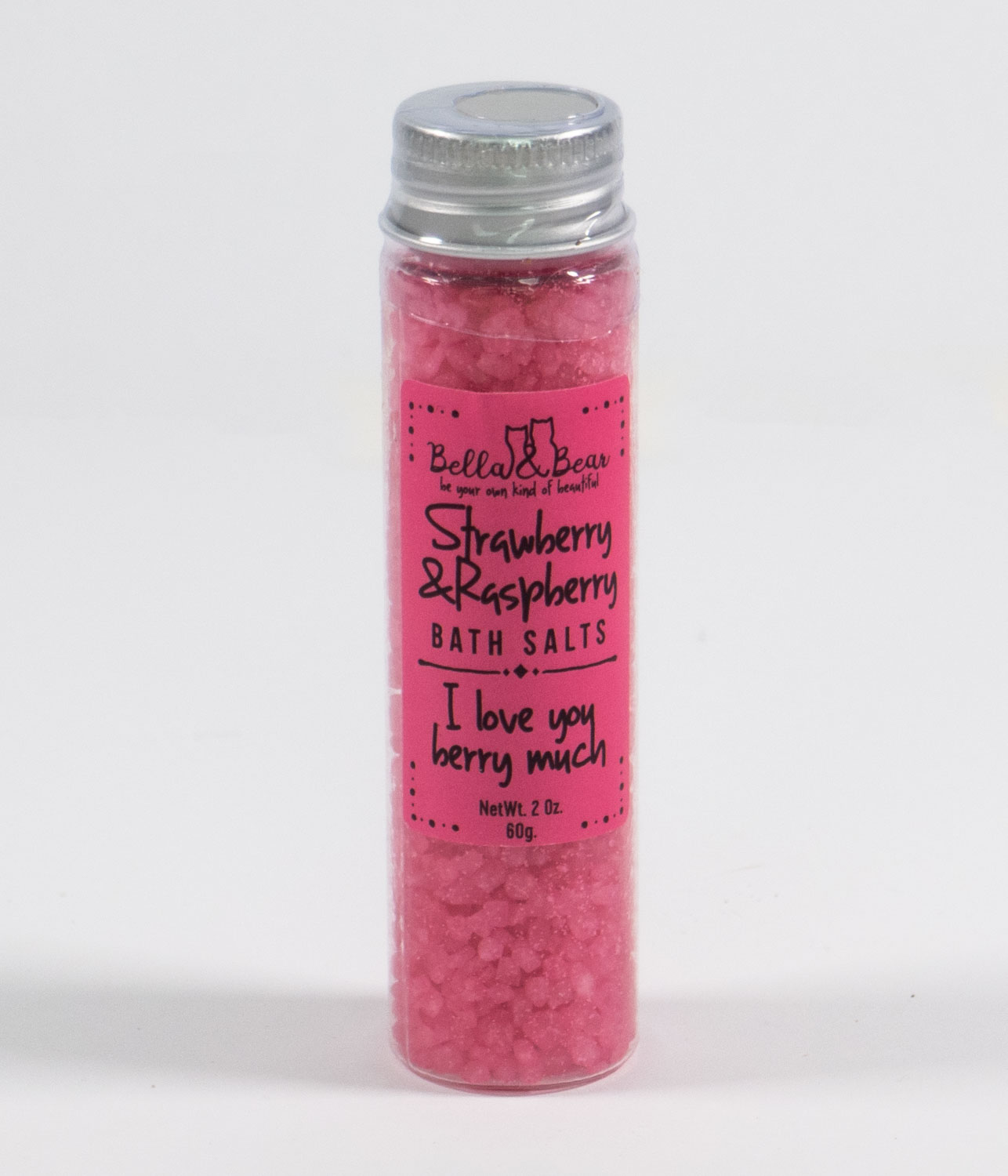 Strawberry Raspberry bath salts by Bella & Bear