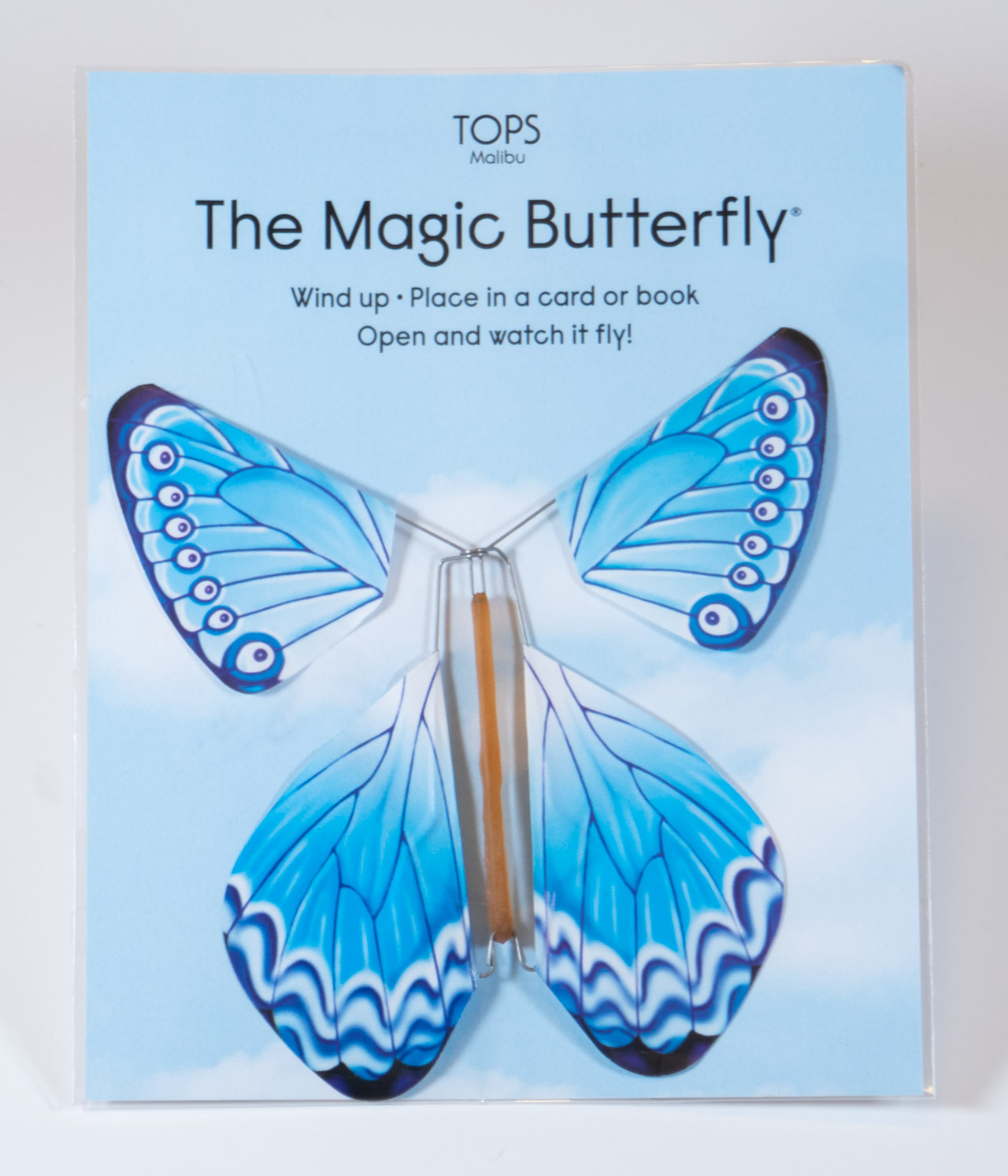 Tops Malibu Magic Wind Up Butterfly gift