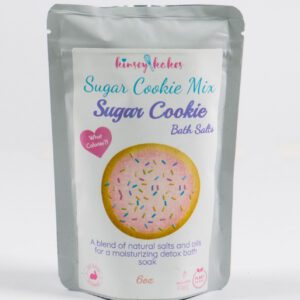 Kinsey Kakes Sugar Cookie bath salts - package tween gift