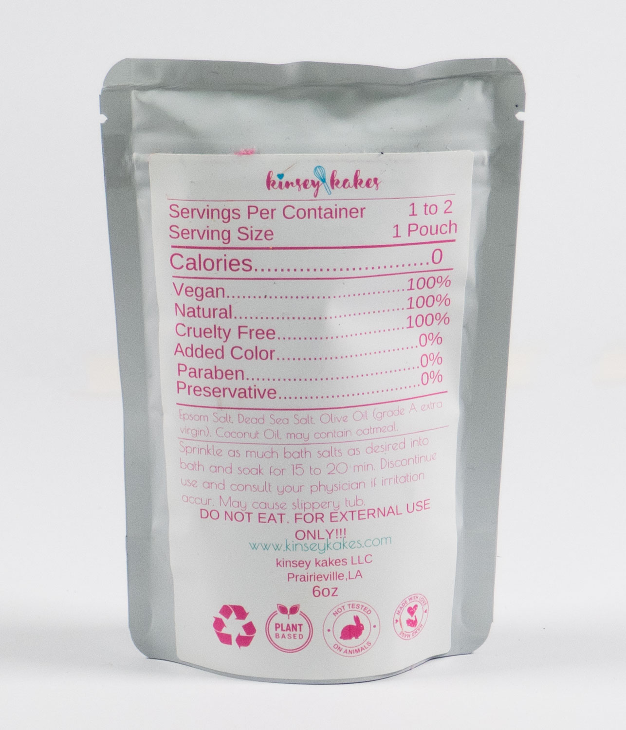 Kinsey Kakes Sugar Cookie bath salts - tween self care gift