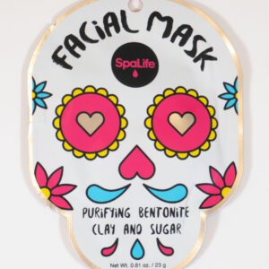 Dia de los muertos skull design beauty facial masks - Pink