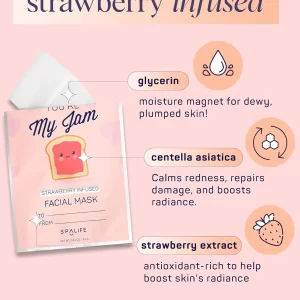 You are My Jam facial mask gift for girls - benefits