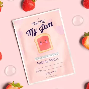 You are My Jam facial mask gift for girls strawberry infused