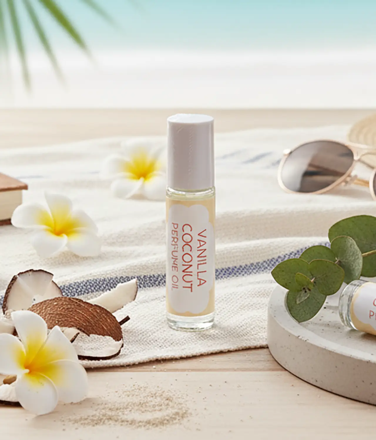 Vanilla Coconut Perfume Oil – Travel Scent for Girls