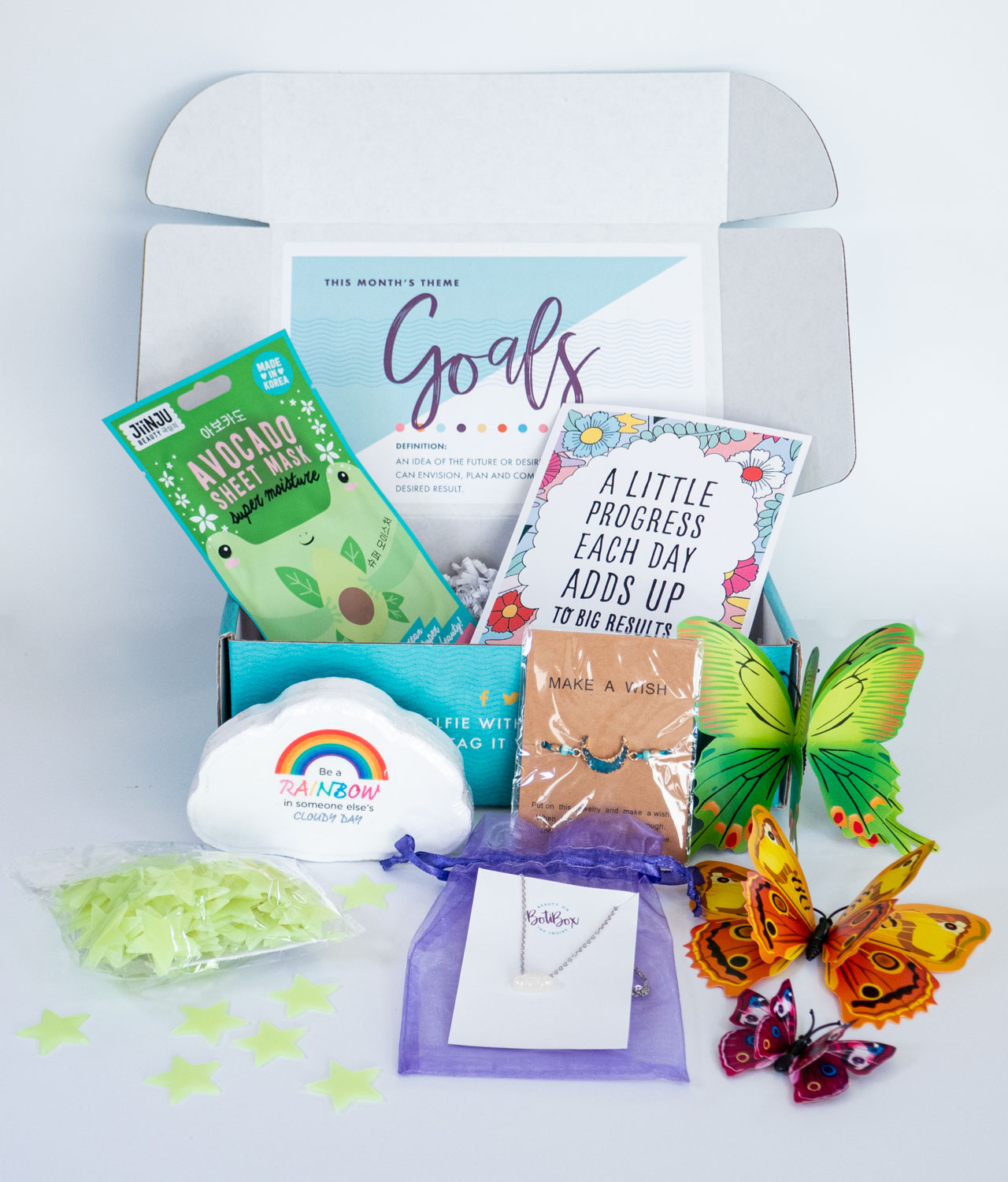 Goals theme - birthday gift for girls