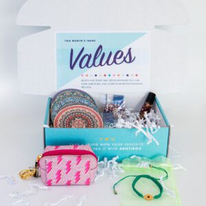 Values - birthday gift box