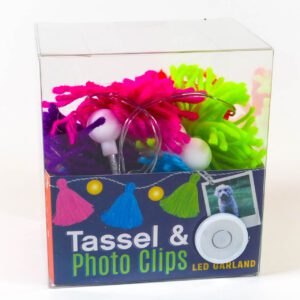 Tassel & photo clips for teen and tween bedrooms