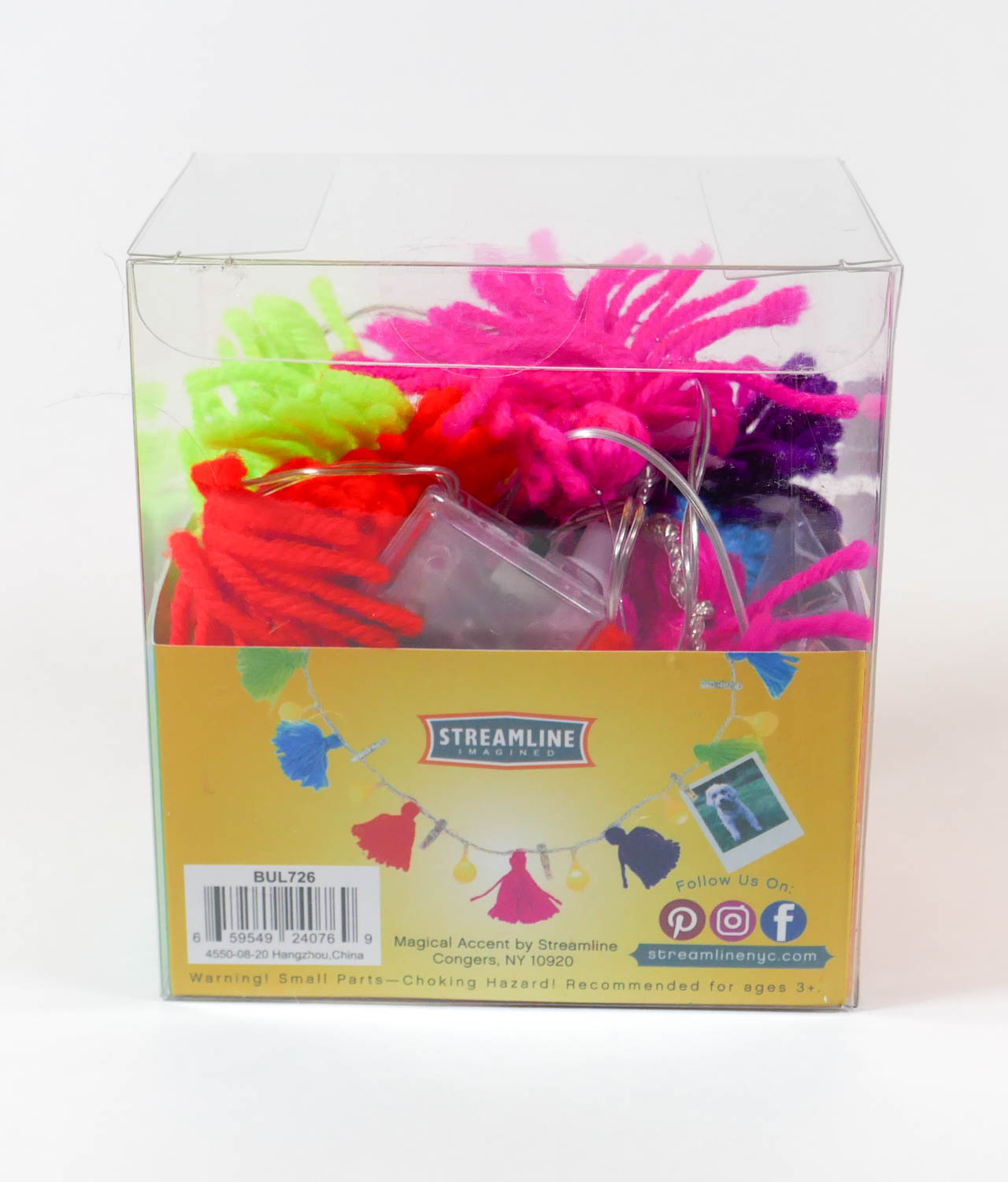 Photo clip lights for girls room decoration