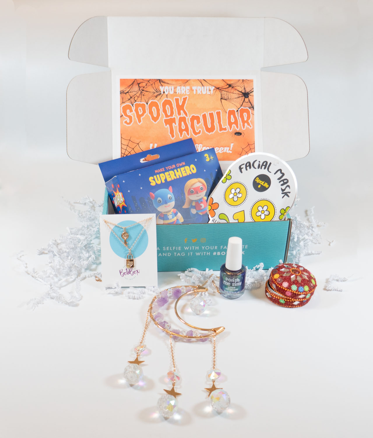 You're Spook-tacular Halloween Box gift for girls