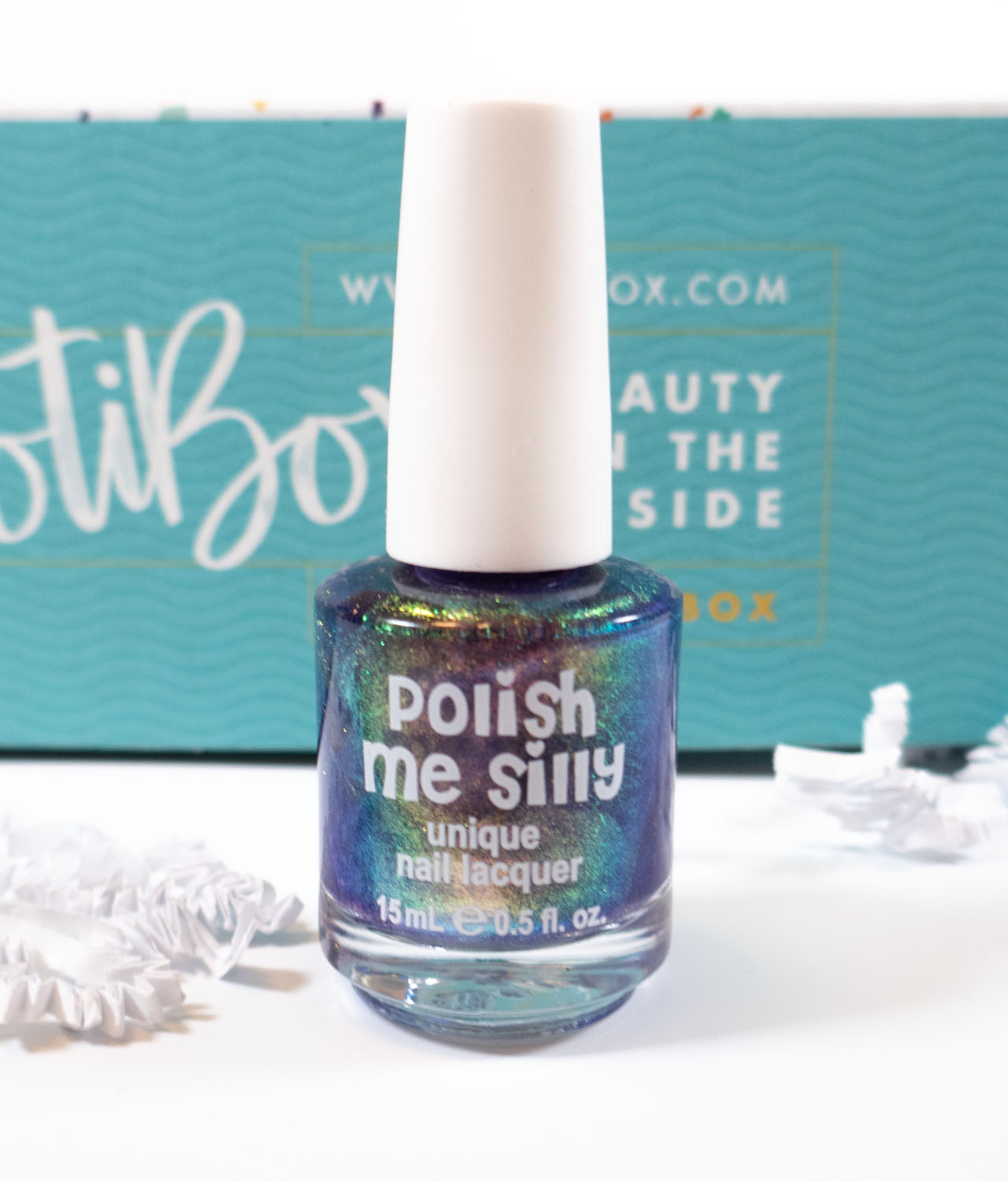 Polish Me Silly Iridescent color changing nail polish