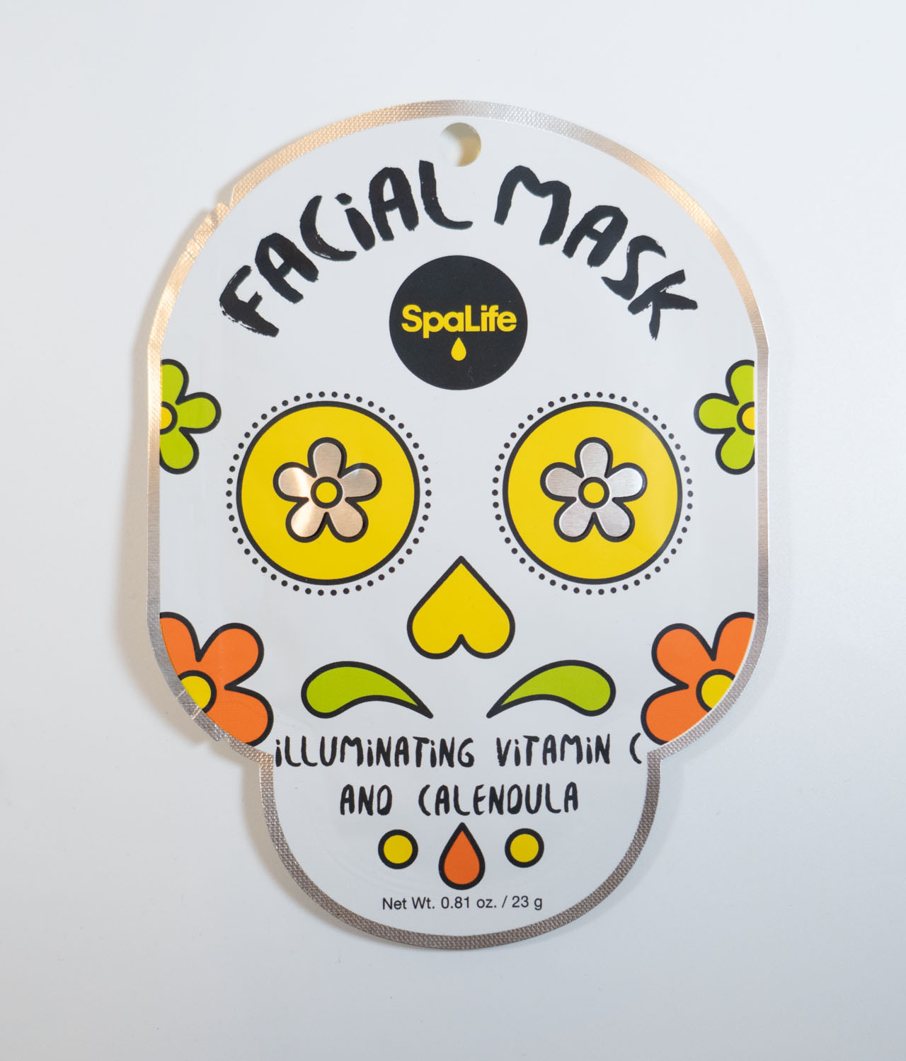Spa Life Facial Mask for girls spa party gifts - dia de los muertos masks