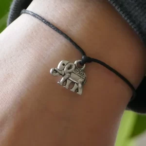 Remember Elephant Bracelet on girls wrist