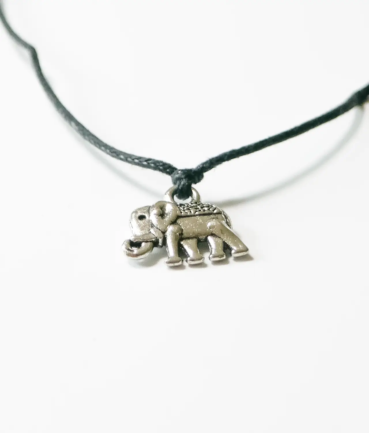 Remember Elephant Bracelet - closeup