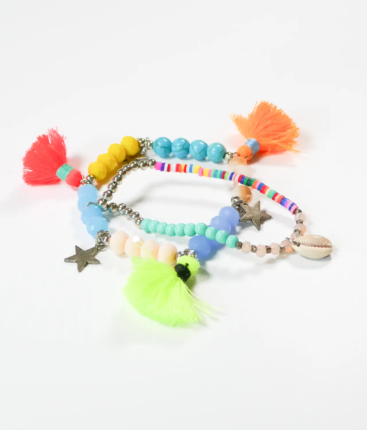 Colorful tassel bracelet - anklet - 2