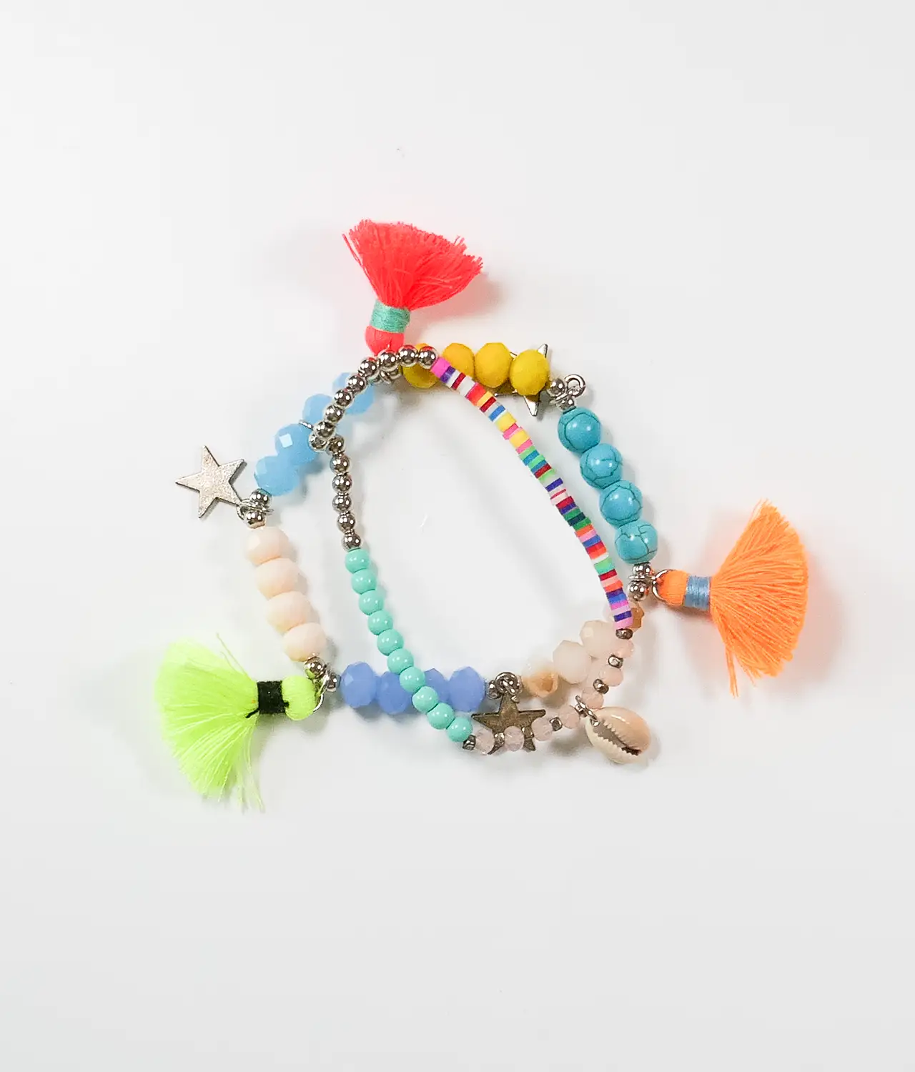 Colorful tassel bracelet - anklet - 3