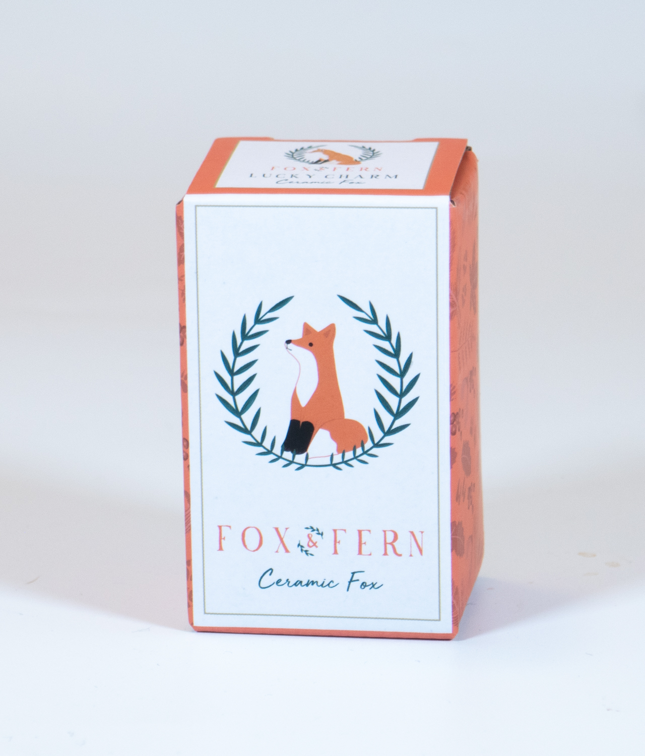 Fox figurine in box - Fox and Fern brand