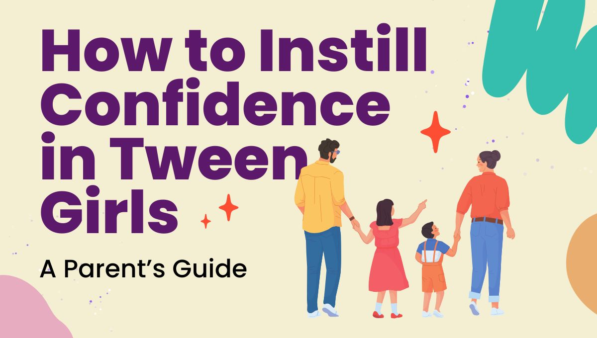 A family walking outdoors together, symbolizing how parents can support and build confidence in tween girls.